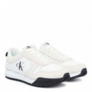 Zapatilla Toothy Runner Irregular Lines  CALVIN KLEIN