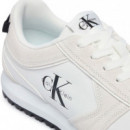 Zapatilla Toothy Runner Irregular Lines  CALVIN KLEIN
