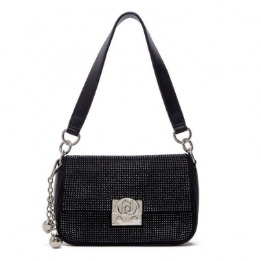 Bolso de hombro tama&ntilde;o peque&ntilde;o con charm