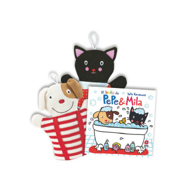 Pack de El ba&ntilde;o de Pepe & Mila + manoplas