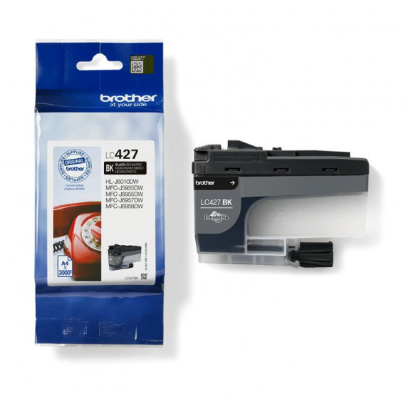 BROTHER CARTUCHO TINTA LC-427BK NEGRO