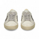 DEPORTIVO TALON PIEL BLANCO