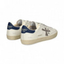 DEPORTIVO TALON PIEL BLANCO