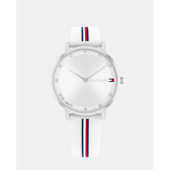 RELOJ C/SILICONA BLANCO