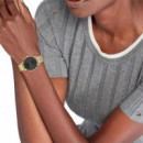 RELOJ TOMMY HILFIGER TEA DORADO Y NEGRO