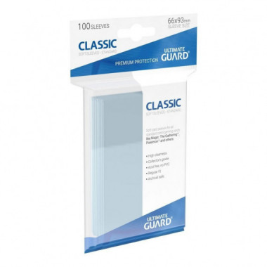 Fundas Standar Transparentes 100 Unidades  ULTIMATE GUARD