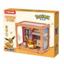 Maqueta Pokemon Evee Estación Autobuses