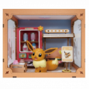 Maqueta Pokemon Evee Estación Autobuses
