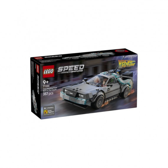 LEGO Regreso al futuro DeLorean con Doc y Marty