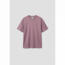 Camiseta Antony Morato basic rosa empolvado