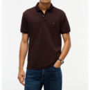 Polo Tommy Hilfiger básico marrón