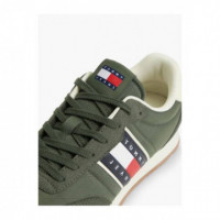 Tjm Core Classic Runner Pewter Green  TOMMY HILFIGER