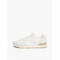 T Hilfiger Core Mix Runner Ecru  TOMMY HILFIGER
