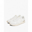 T HILFIGER CORE MIX RUNNER ECRU