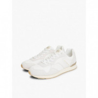 T Hilfiger Core Mix Runner Ecru  TOMMY HILFIGER