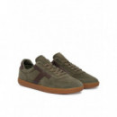 TH TRIBECA SNEAKER SUEDE PLATINUM OLIVE