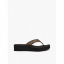 TH MONO WEDGE SUMMER SANDAL BLACK