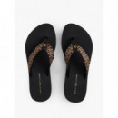 TH MONO WEDGE SUMMER SANDAL BLACK