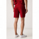 WAFFLE SHORTS 10269584 01 MEDIUM RED