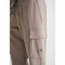 TROUSERS CARGO  MASTICE FA150168