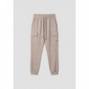 TROUSERS CARGO  MASTICE FA150168