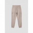 TROUSERS CARGO  MASTICE FA150168