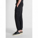 TROUSERS CARGO  NERO FA150168