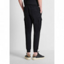 TROUSERS CARGO  NERO FA150168