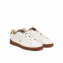 HRT CRT III-SNEAKERS-LOW TOP LACE WHT/BR