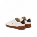 HRT CRT III-SNEAKERS-LOW TOP LACE WHT/BR