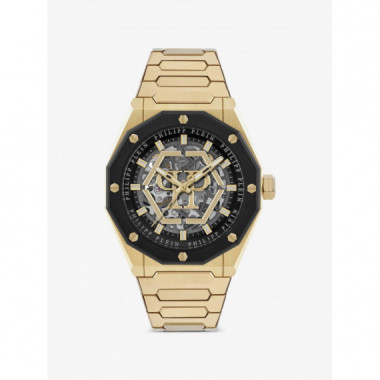 RELOJ PLEIN DELUXE DORADO