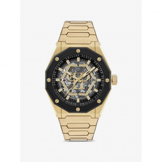 RELOJ PLEIN DELUXE DORADO