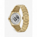 RELOJ PLEIN DELUXE DORADO