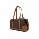 LG SLOUCHY SHLDR BRN/ACORN
