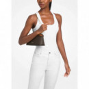 SM DOME CHN CLUTCH XBODY BRN/ACORN