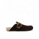GREER MULE CHOCOLATE