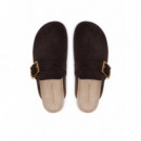 GREER MULE CHOCOLATE