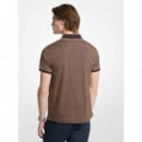 Mk Sig Gramercy Polo Chocolate  MICHAEL KORS