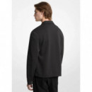 Dbl Knit Coaches Jacket Black  MICHAEL KORS