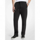 DBL KNIT TRACK PANT  BLACK