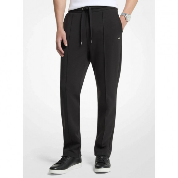 DBL KNIT TRACK PANT  BLACK
