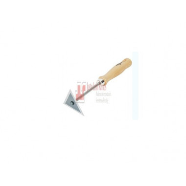 Rasqueta Triangular 8cm Madera Pentrilo