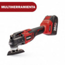 Pack de 5 Herramientas + Carro 20V Only One AICER (2X 2+4AH)