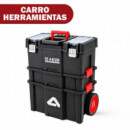 Pack de 5 Herramientas + Carro 20V Only One AICER (2X 2+4AH)