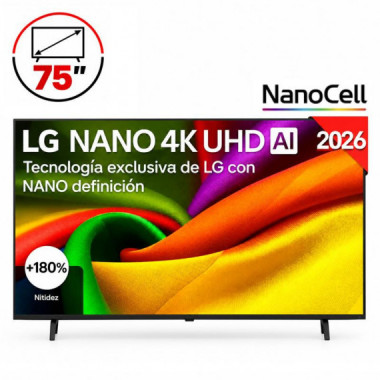 TELEVISOR 4K ULTRA HD SMART TV BLUETOOTH LG 75"