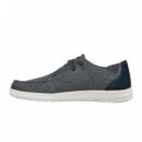 Skechers  Blue loafers 66387-Blu