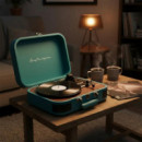 Prixton VC600 Tocadiscos Azul