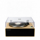 Prixton Tocadiscos Symphony con Sonido Estereo y Cámara Acústica