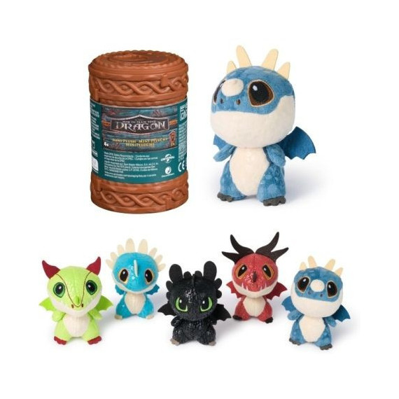 Cómo Enttenar a tu Dragón Mini Peluches sorpresa