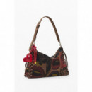Desigual Bolso Marrón 26WAXD15-9019